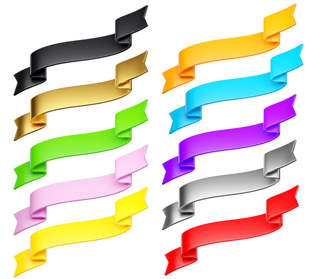 3 d标签色带。图片下载
