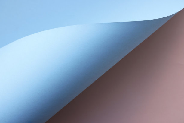 几何形状。带有复制空间的色彩柔和的半圆形纸图片下载