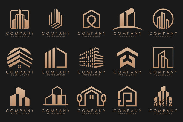 集房地产、建筑及建筑标志设计灵感图片下载