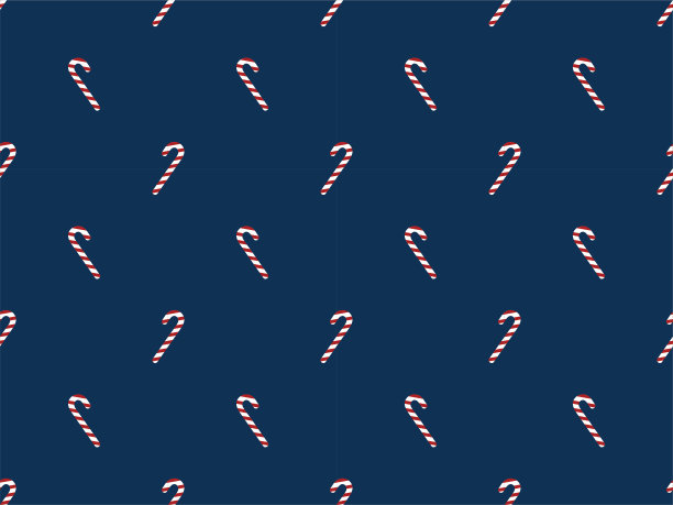 圣诞几何背景图案无缝抽象矢量模板节日装饰冬季艺术图片下载