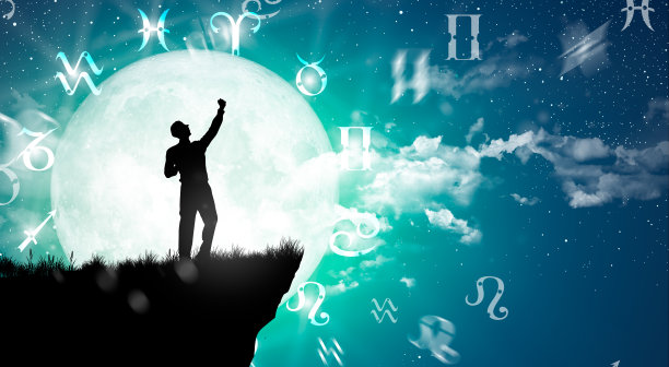 星座。占星学的概念。图片下载