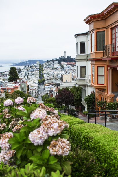 旧金山朗伯德街图片下载