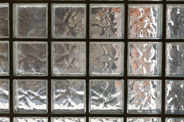 磨砂玻璃瓷砖窗，玻璃墙图片下载