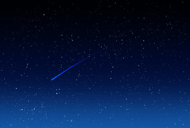 美丽的夜空背景插图图片下载