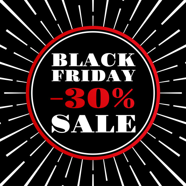 黑色星期五销售。横幅或海报8折优惠。折扣，促销排版模板。传单，标签，社交媒体广告，商业或促销卡设计元素。矢量插图。图片下载
