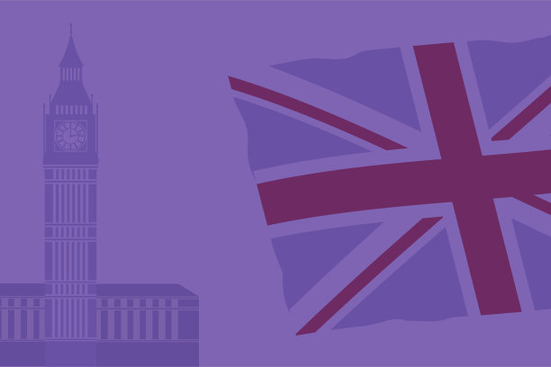 Big Ben Tower on a horizontal background. 英国的象征。详细的。伦敦旅游。旅游对象。矢量插图。图片下载