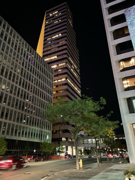 市中心的建筑图片下载