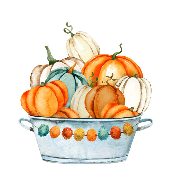 水彩插图下降图片下载