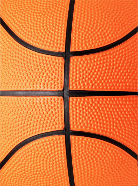 篮球特写镜头或纹理图片下载