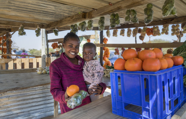 非洲街头小贩图片下载