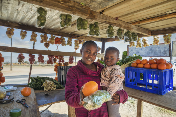 非洲街头小贩图片下载