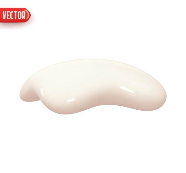 卡通3d风格的现实雪堆。雪桩底座模板，工作室讲台，白色舞台。冬季装饰元素。光背景上的孤立物体。矢量图图片下载