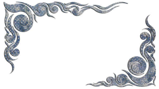 泰国图案框架在白色背景上的三维渲染图像图片下载