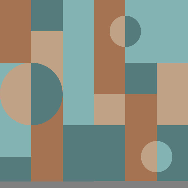 通用抽象无缝几何图案与简单的形式图片下载