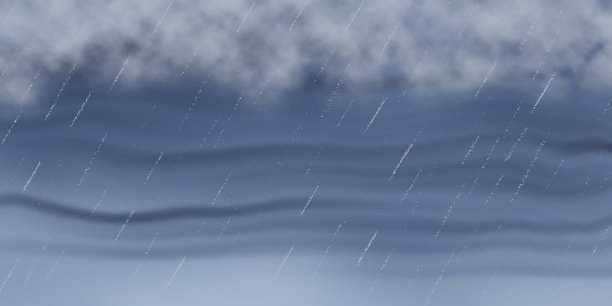 戏剧性的秋天天空，正在下雨，乌云密布在黑暗的天空图片下载