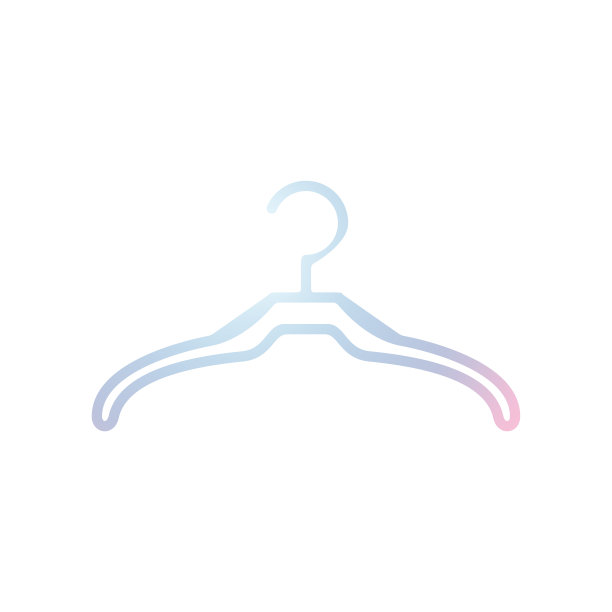 插图衣架图标模板的矢量图图片下载