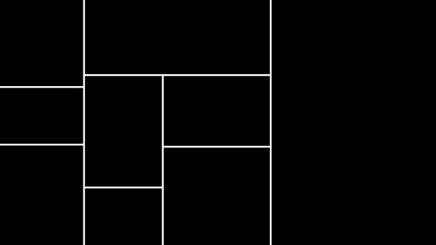 空拼贴图片。内存的向量相框。图片下载