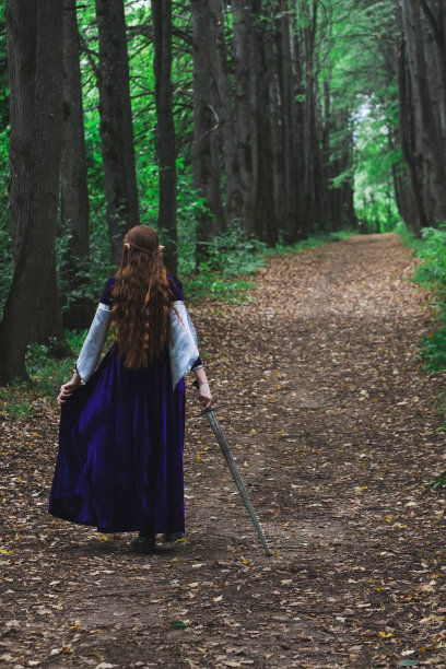 精灵少女图片下载