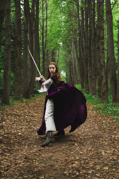 精灵少女图片下载