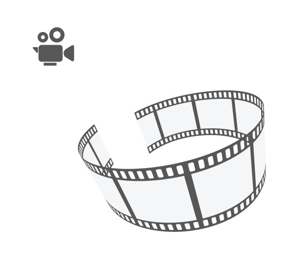 电影卷轴的抽象背景图片下载