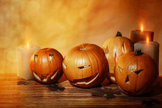 南瓜灯装饰图片下载