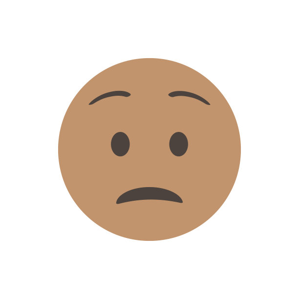 皱眉的脸。Megafrown,失望。3D程式化矢量图标。现实的表情符号。孤立在白色背景中。向量表情符号。网络接口图片下载