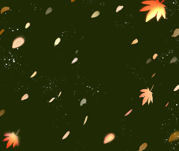 美丽的背景和落叶图片下载