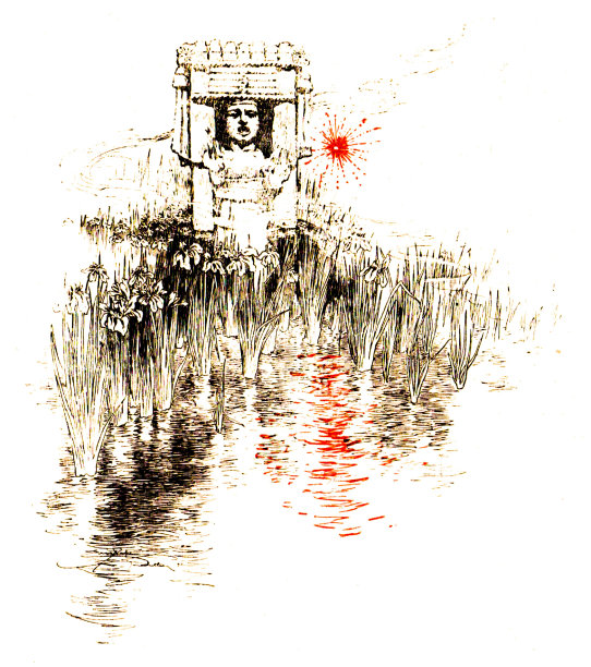 古墨西哥的阿兹特克水女神，彩色图像图片下载