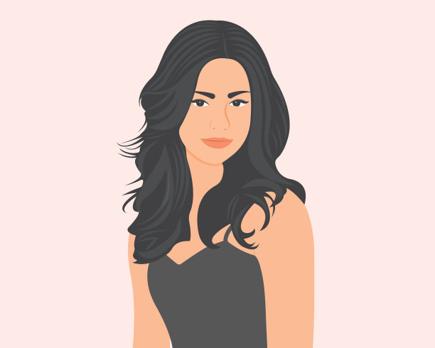 生活幸福的女孩图片下载