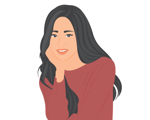 聪明美丽的年轻女子关心医疗保健。图片下载