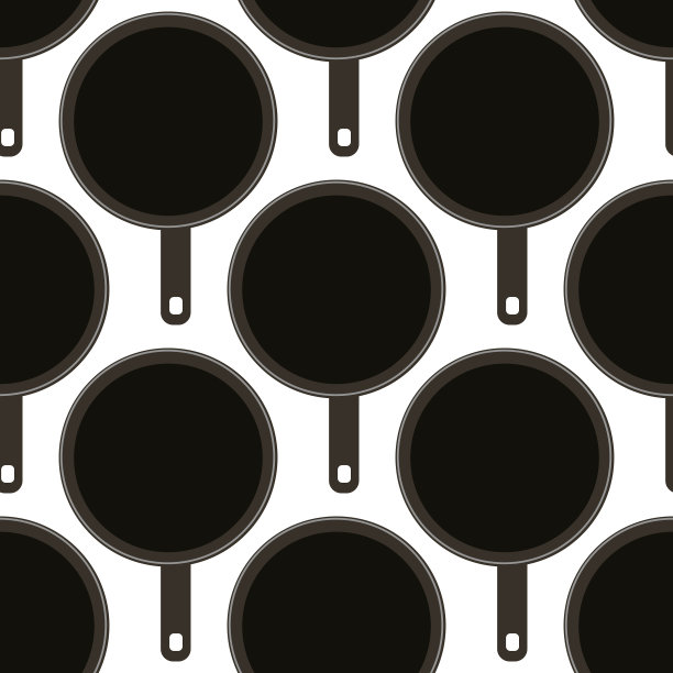 无缝模式与煎锅图片下载