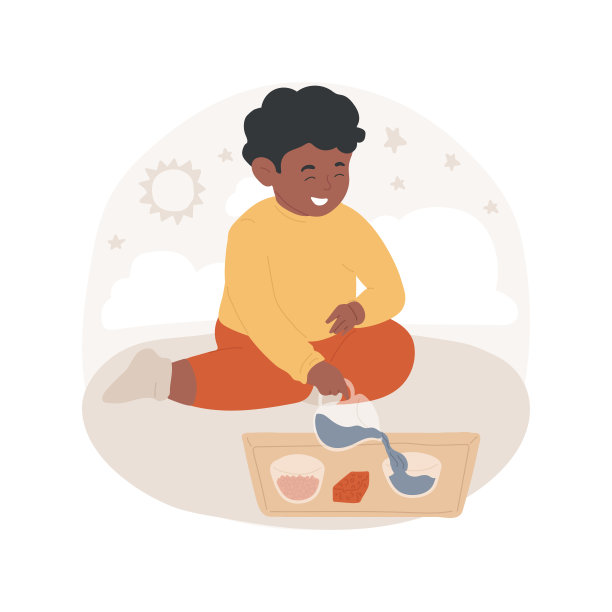 干、湿浇注孤立卡通矢量插图。图片下载