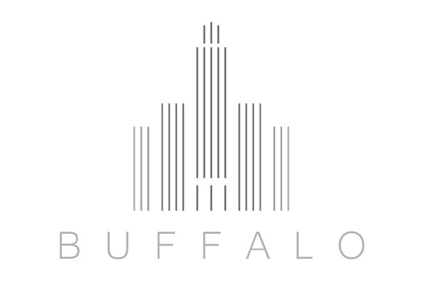 垂直酒吧水牛城地标天际线图片下载