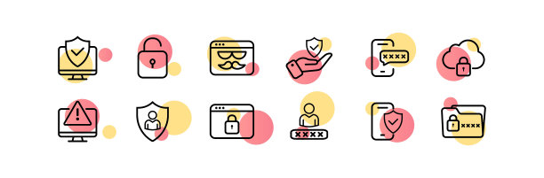 选中标记设置图标。剪贴板，指针，屏蔽，云，评论，隐身，检查，成功，成就，完成，批准。蜱虫的概念。矢量线图标的业务和广告图片下载