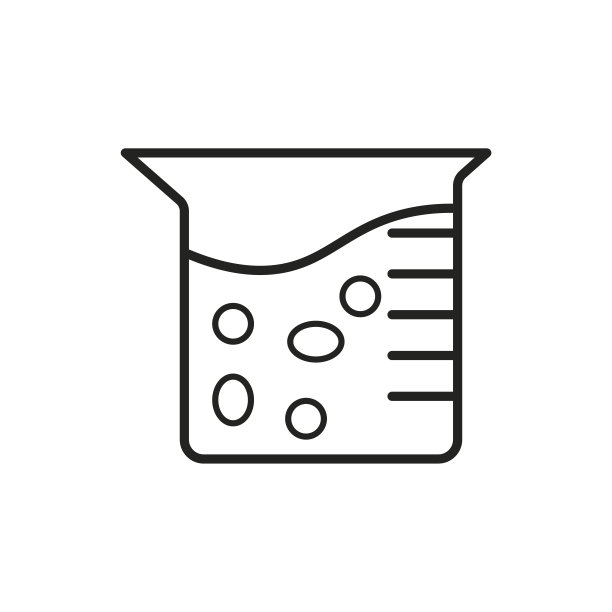 装有液体的化学烧瓶。矢量插图。股票的形象。图片下载