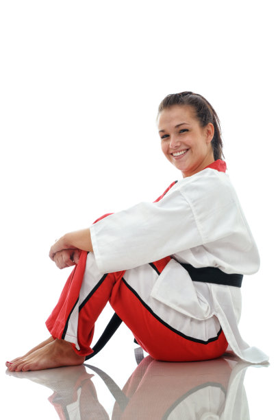 很高兴接受武术训练图片下载