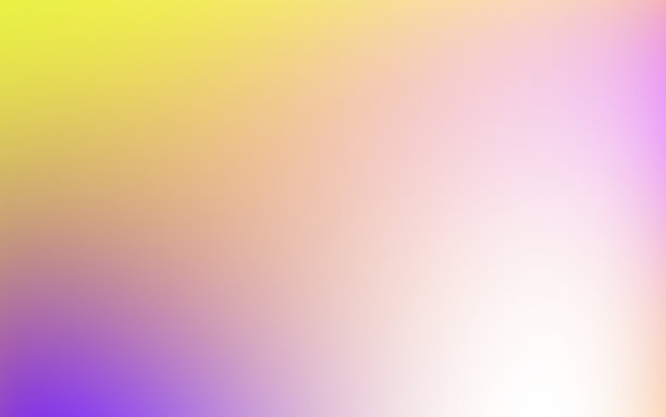 美丽的粉色和黄色渐变抽象背景的爱情主题图片下载