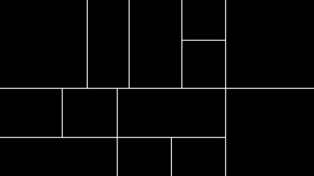 空拼贴图片。内存的向量相框。图片下载