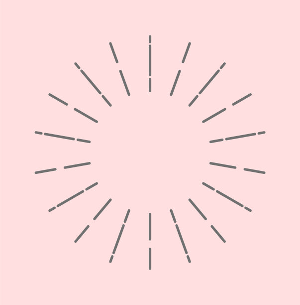 阳光光束的标志。太阳爆了涂鸦光束。径向日出矢量图标集图片下载