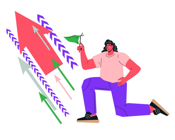 为商业或职业发展设定商业和个人目标。图片下载