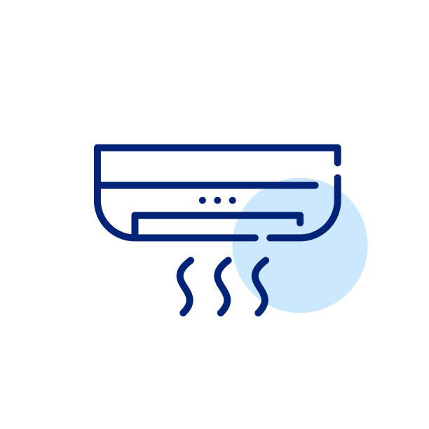 空调机组。气候控制装置。像素完美，可编辑的笔画图标图片下载