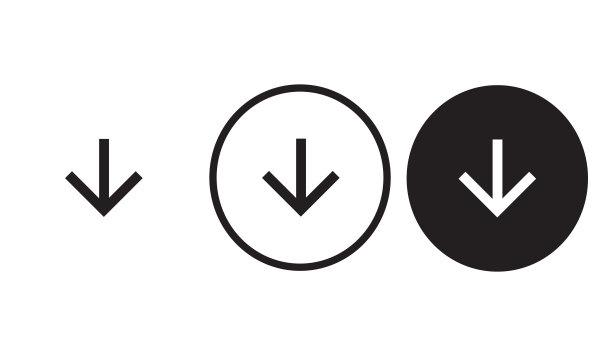 向下箭头图标图片下载