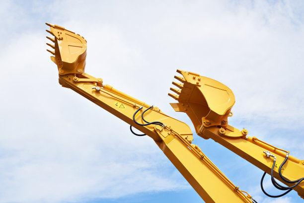 桶施工挖掘机图片下载