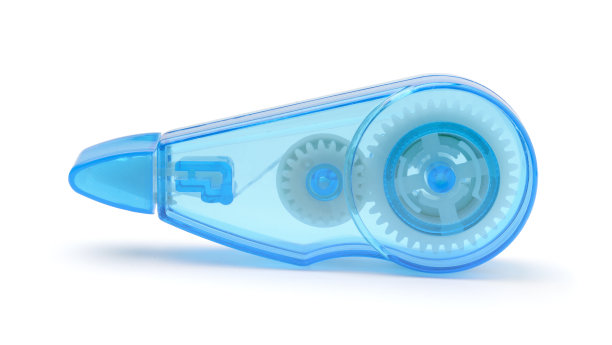 校正胶带隔离在白色上。图片下载