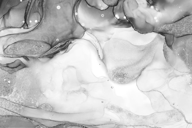 抽象流体艺术背景装饰与闪闪发光的黄金图片下载