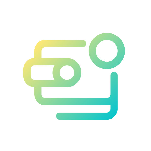 通知从数字钱包像素完美梯度线性ui图标图片下载