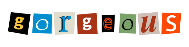 华丽的词。赎金文本。剪报。匿名的消息。从报纸或杂志上剪下来的信件。图片下载