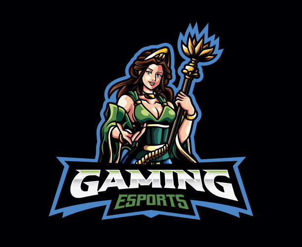 赫拉女神吉祥物设计图片下载