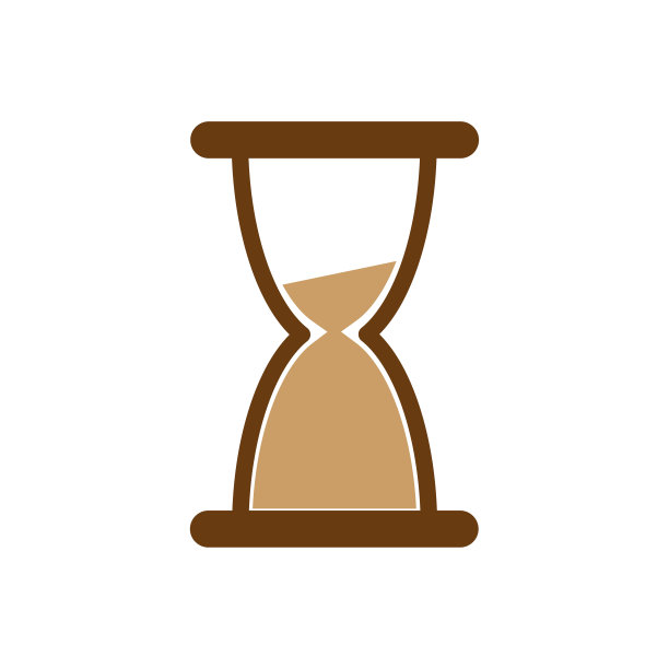 透明背景上的沙漏。最后期限的概念。旧的手表。沙漏图标。矢量插图。股票的形象。图片下载