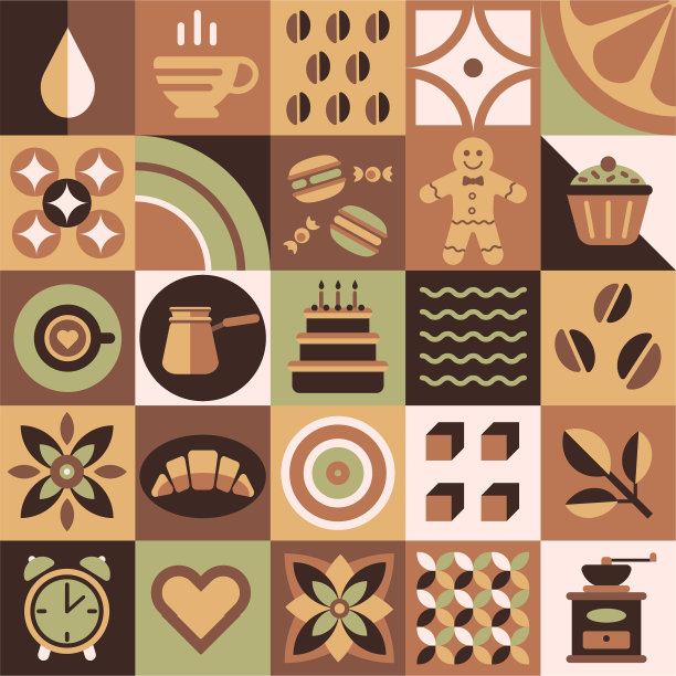 Neo Geo咖啡图案图片下载